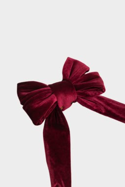 Burgundy Bows No Trim - Image 4