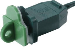 Weatherproof Gaskets & Plug Covers Green - 25 Pack - Image 2