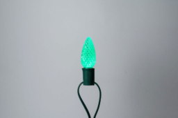 C9 Green Faceted Bulbs - Image 2
