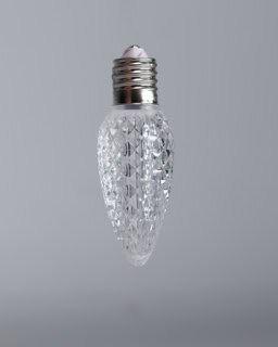 C9 Pure White Faceted Bulbs - Image 3