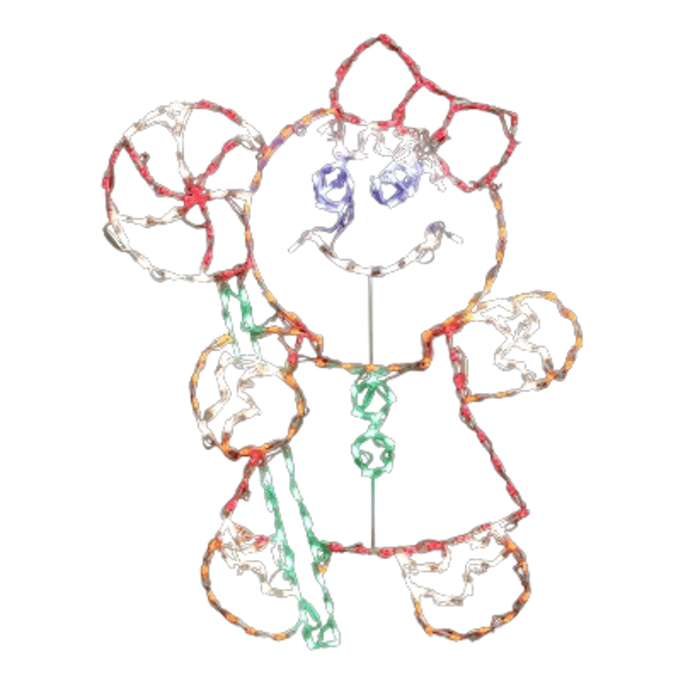 3wlwsm2ngwtgp1vxciismbkh-large.png Gingerbread Girl 48" Wire Frame - Image 1