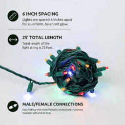 Multi 5mm 50L 6"