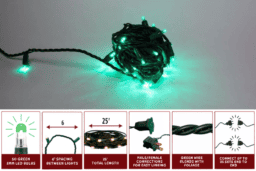 Green 5mm 50L 6" - Image 2
