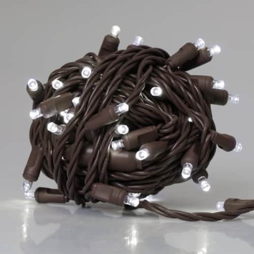 Bright LED string lights for indoor and outdoor decor, energy-efficient holiday lighting solutions.