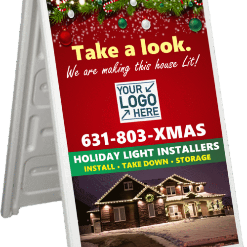 Bright holiday house lights and Christmas decorations for festive home lighting displays.