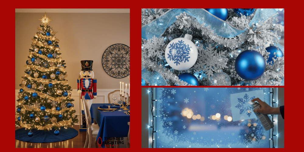 Ideas of Blue Christmas Decors