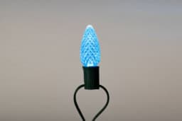C9 Teal Faceted Bulbs - Image 2