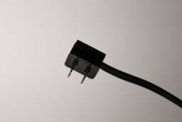 Power electrical cord with plug for lighting fixtures, electrical supplies, and professional lighting equipment.
