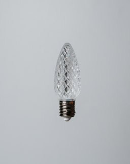 C9 Cool White Faceted Bulbs - Image 2
