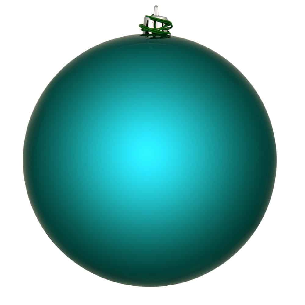 Ornament Ball Dark Teal Shiny