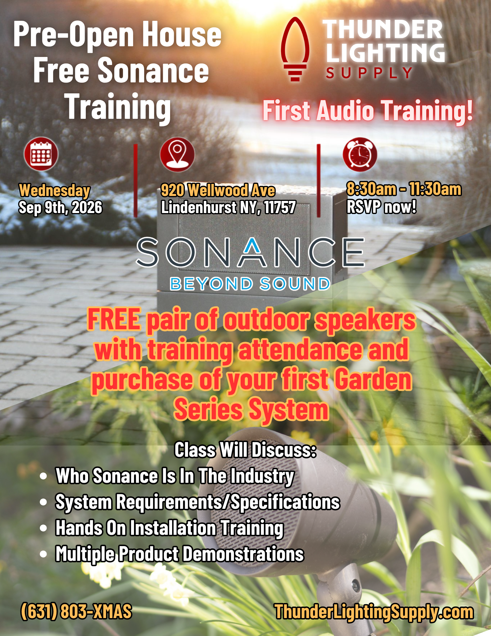 FREE Sonance Training 9/9/26