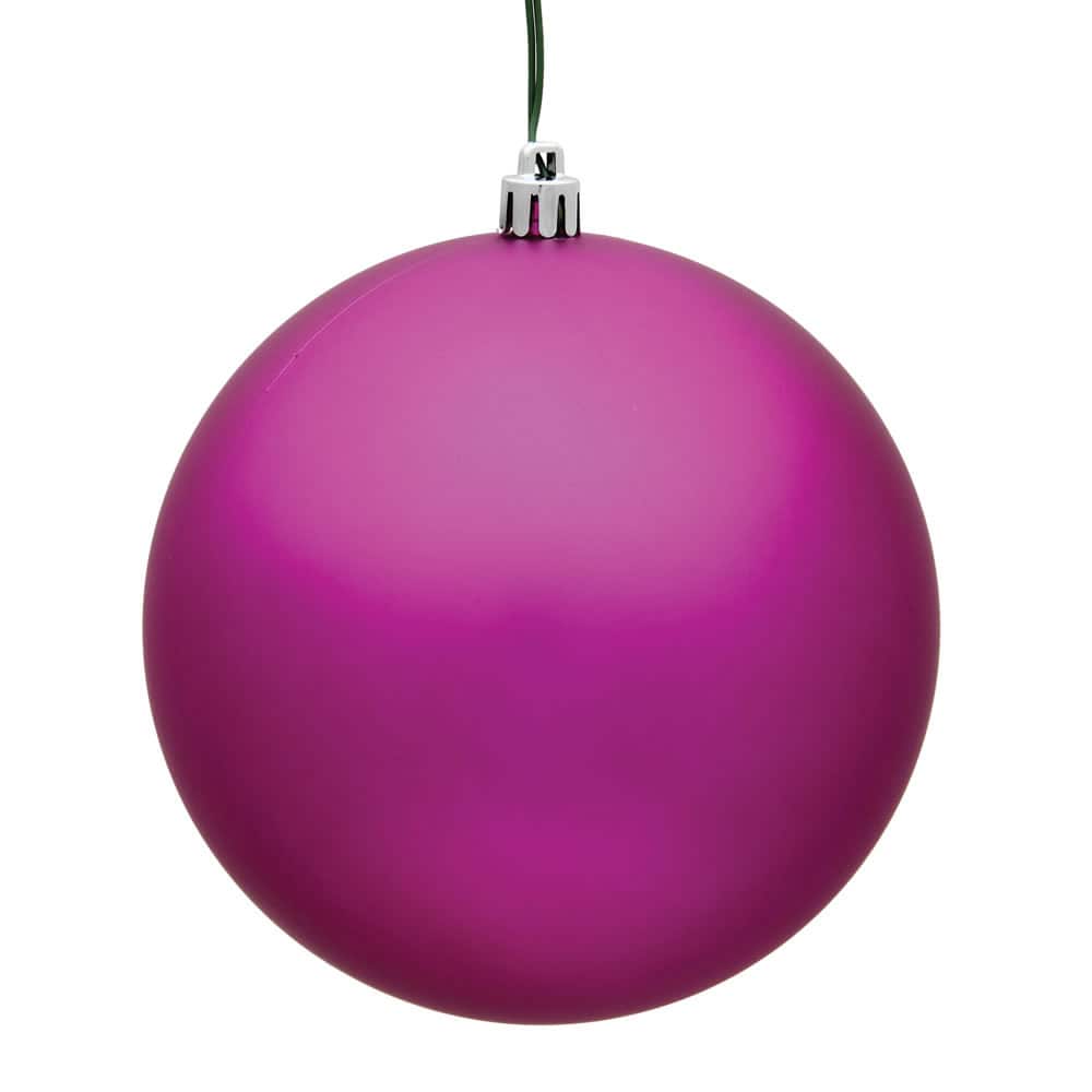 Ornament Ball Fuschia Matte