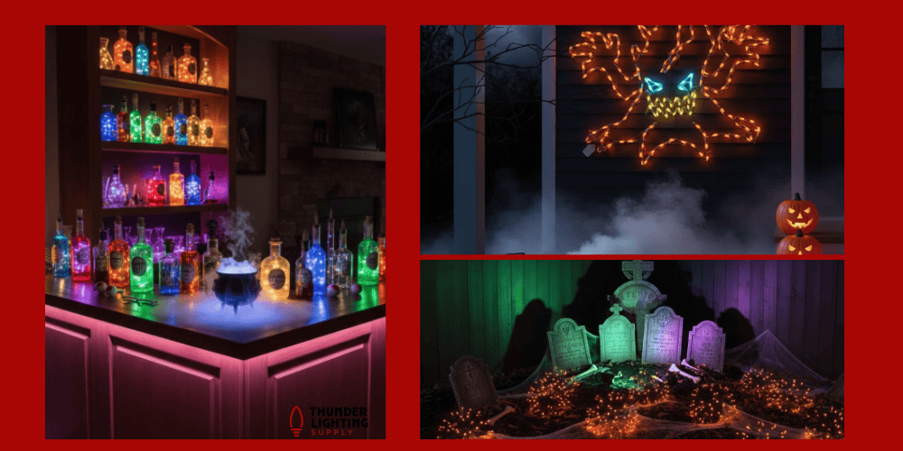 Lighting Ideas for Halloween Party