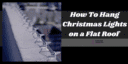 Thunder Lighing Supply showing an image of commercial flat roof that has christmas lights.
