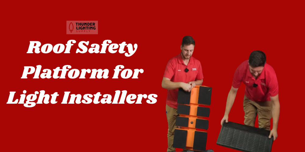 Roof Safety Platform for Light Installers