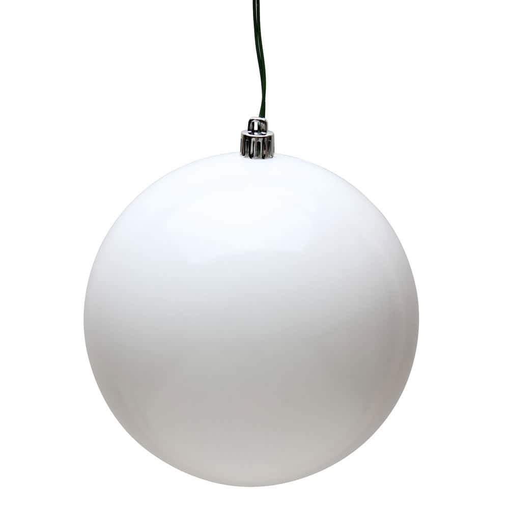 Ornament Ball White Candy