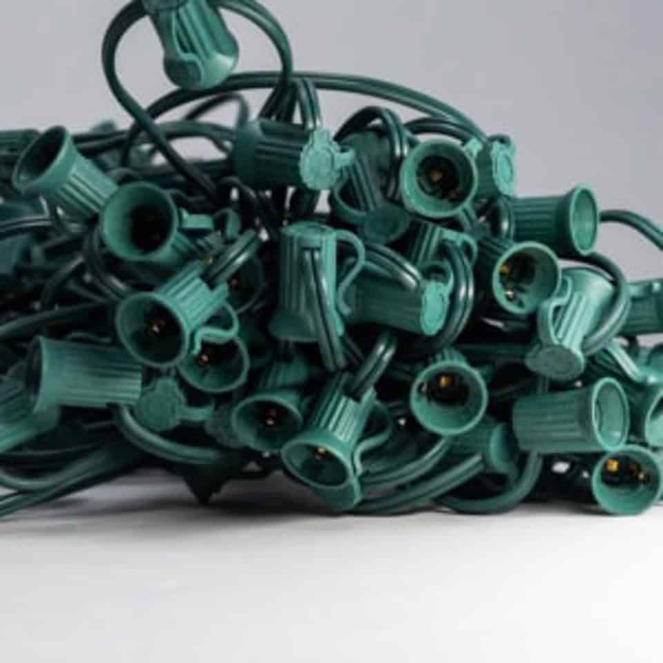 C7 Spool 24" Spacing Green 500'