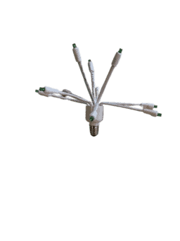C9 LED Glitzer Green - Image 2