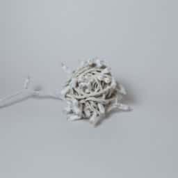 Warm White 5mm w/White Wire 70L 4" - Image 3