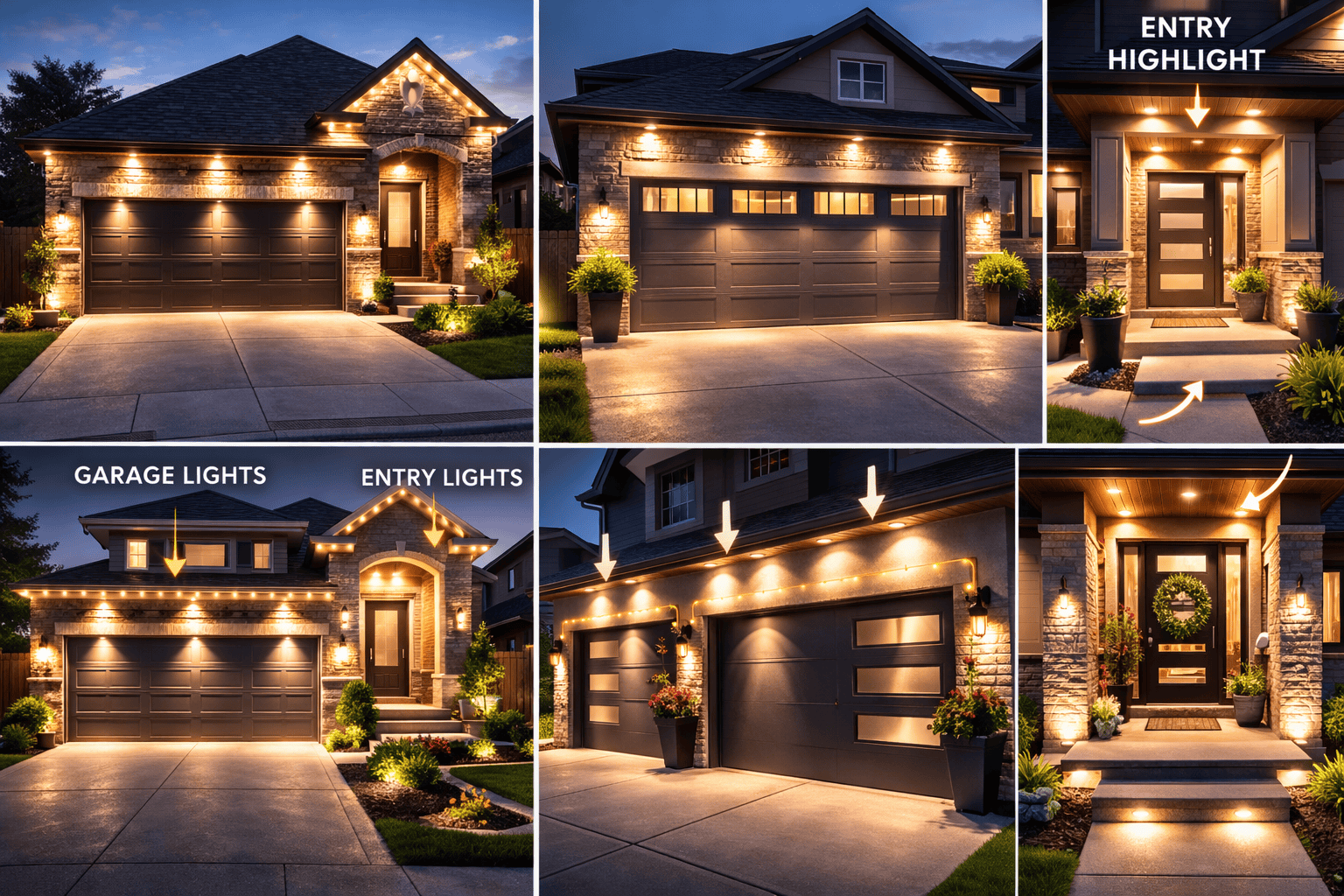 Exterior Home Permanent Lighting Ideas 2 Exterior Home Permanent Lighting Ideas