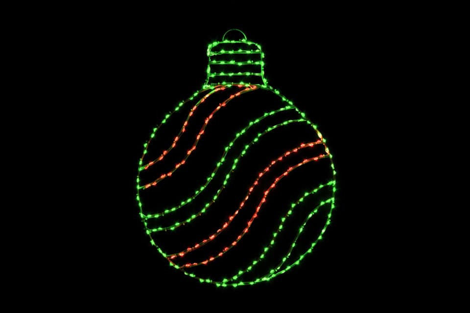 Ornament 30" - Elf -Wire Frame Rice Light-
