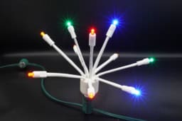C9 LED Glitzer Multi