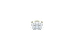 Warm White 5mm w/White Wire 70L 4" - Image 4