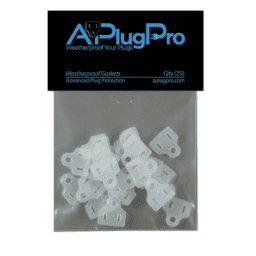 Weatherproof Gaskets Clear - 25 Pack