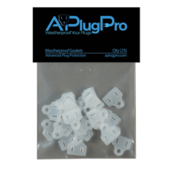 Weatherproof Gaskets Clear - 25 Pack - Image 2