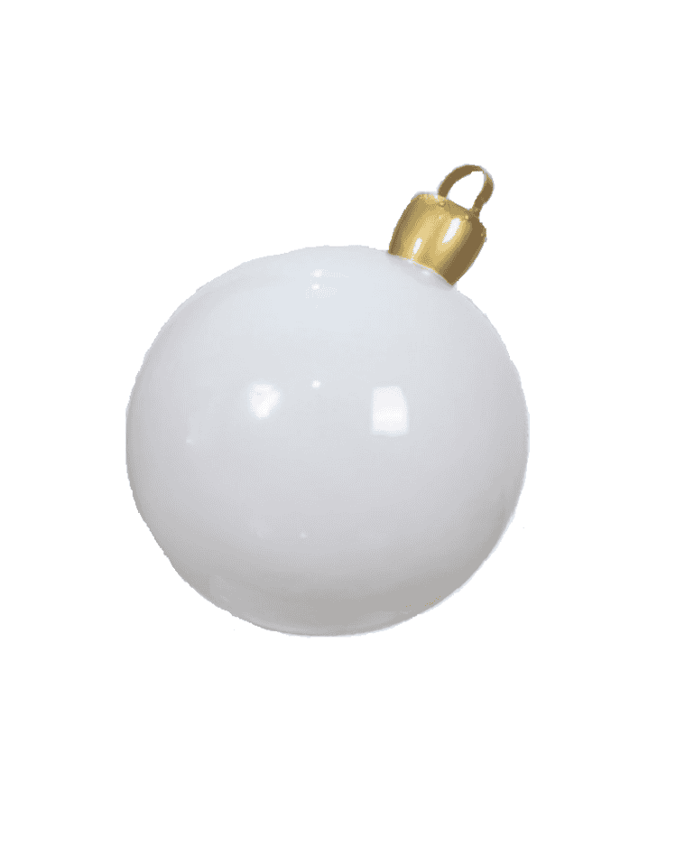 Fiberglass Decor White Ornament 22.4"L x 22.4"W x26" H