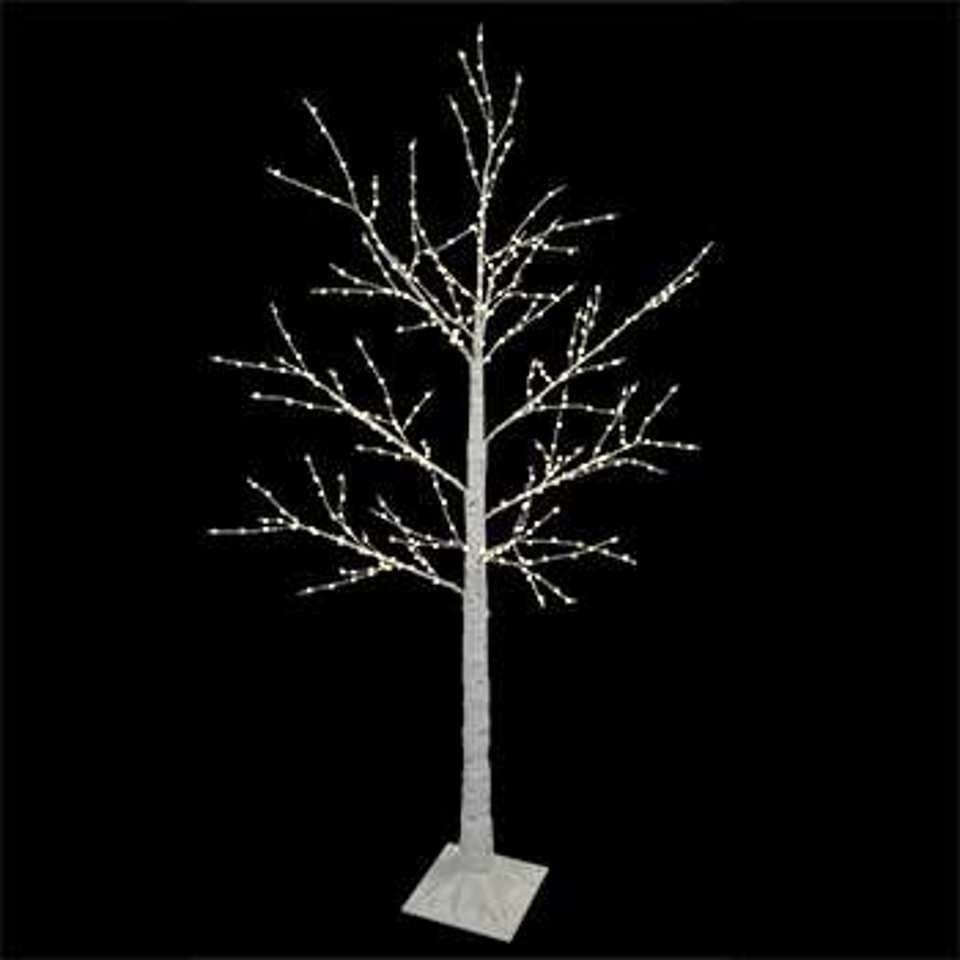 5.8' Micro Seed Birch Tree - Copper/Warm White