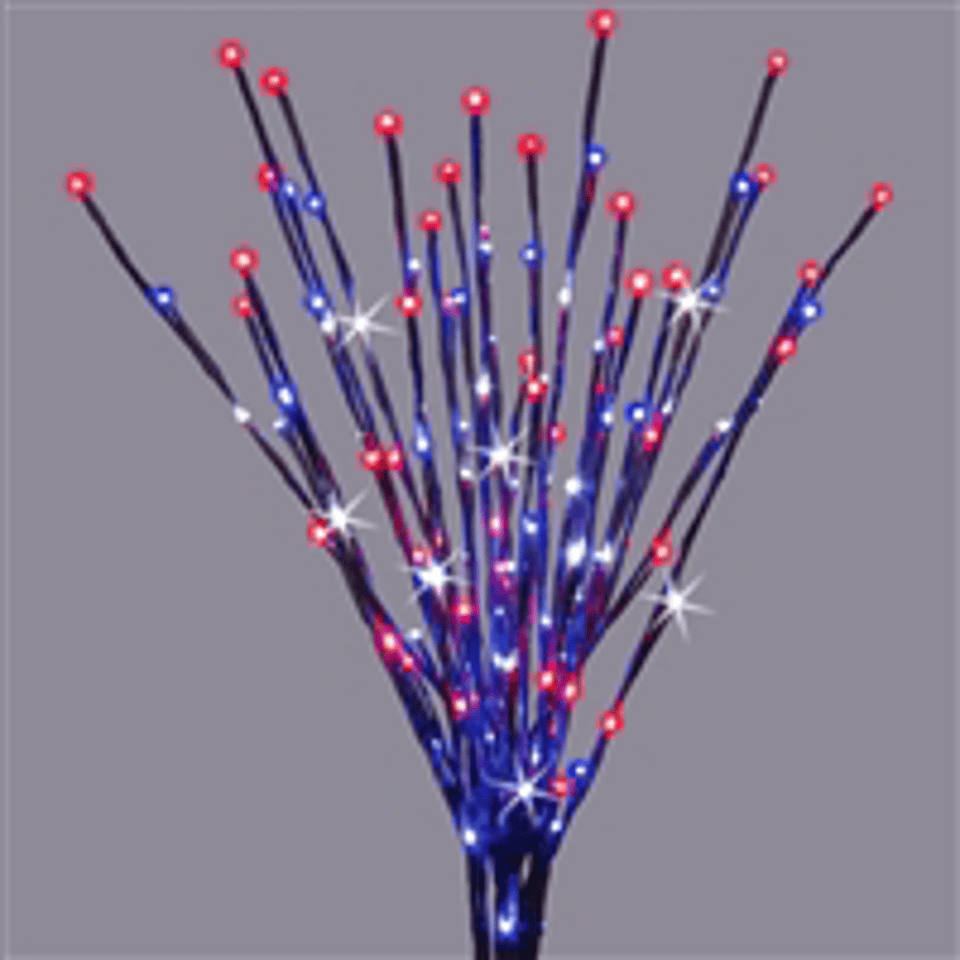 Lightburst 36" Red, Pure White, Blue