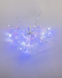 24" Red/Pure White/Blue Spritzer