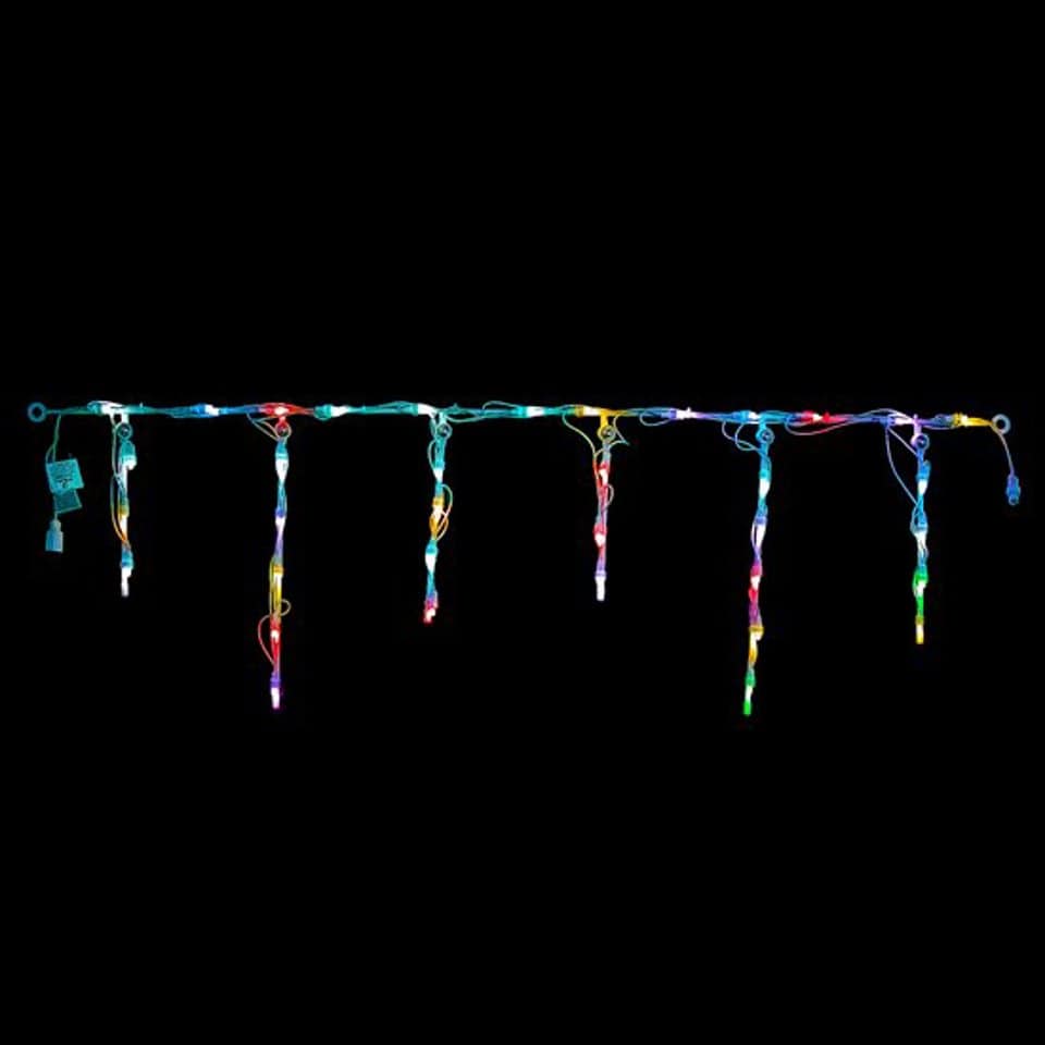 48" Sparkle Rgb Icicle Need Controller 63444 Light Link