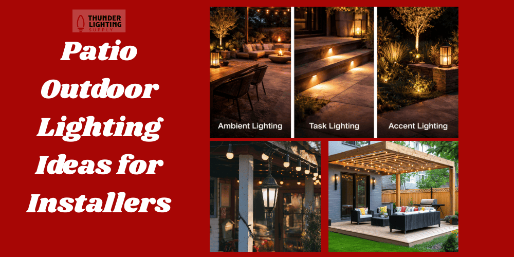 patio lighting design ideas