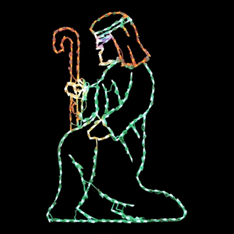 Nativtiy Joseph 51"hx 34"w  Wire Frame