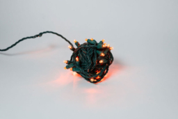 Orange String Lights 5mm 50L 6" - Image 5