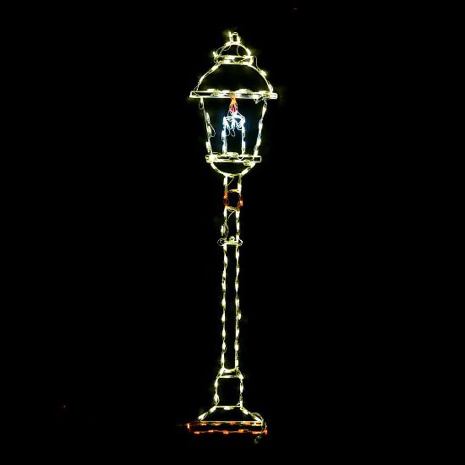 Lamp Post Wire Frame 72"