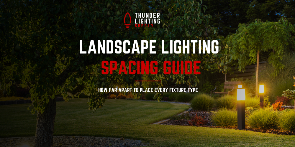 spacing guide for landscape lighting