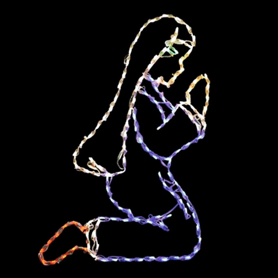 Nativity Mary 43"h x 33" w Wire Frame