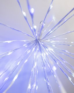 24" Pure White and Blue Spritzer - Image 2