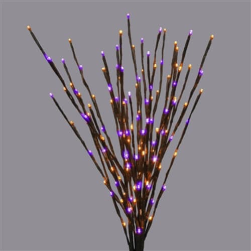 orange and purple lightburst