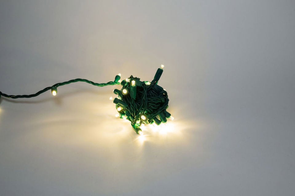 50x 12v 5mm Warm White LED Lights - Ultra Bright, Internal Resistor (5v-15v)