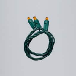 Orange String Lights 5mm 50L 6" - Image 2