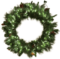 Pure White Noble Wreath