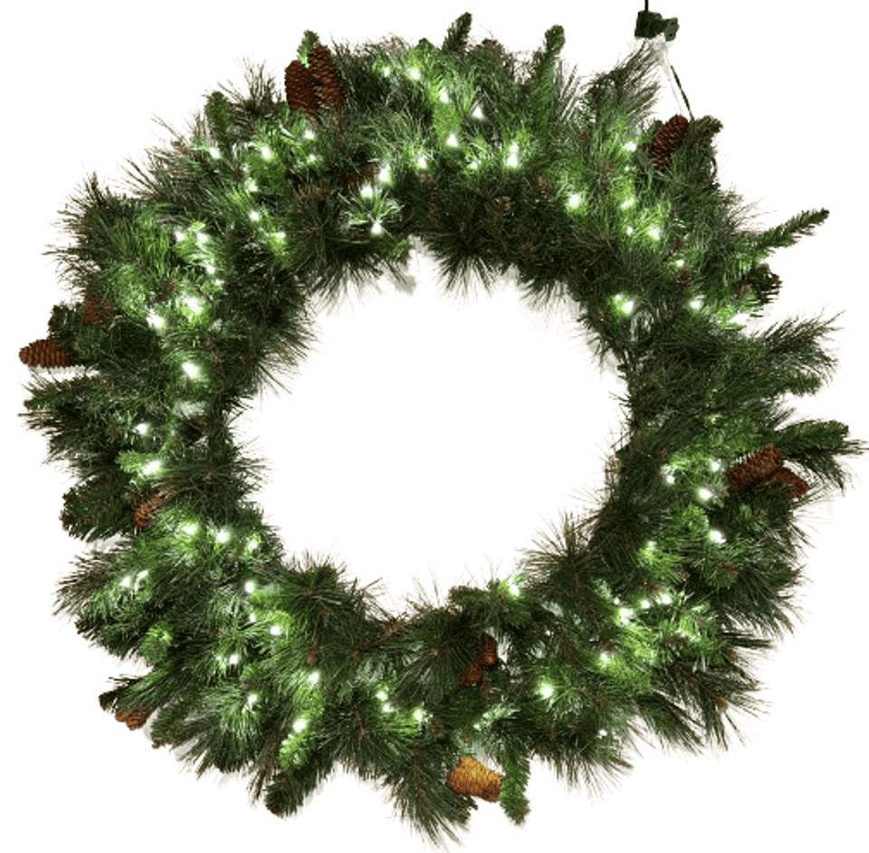 Pure White Noble Wreath
